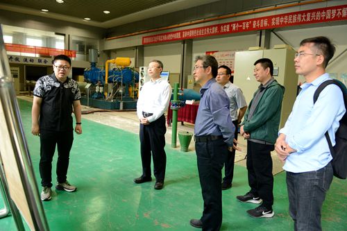 中机六院党委书记、董事长孟庆利一行到访中国通用机械研究院交流